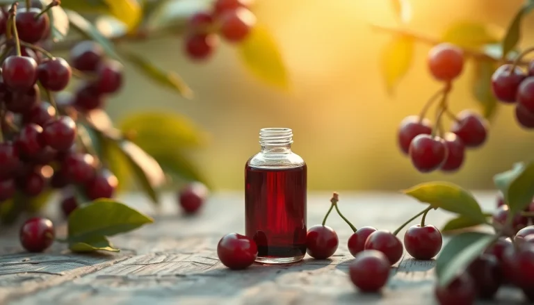 Cherry essence oil (CAS 85566-22-9) — Sweet Top to Heart Note Fragrance Ingredient