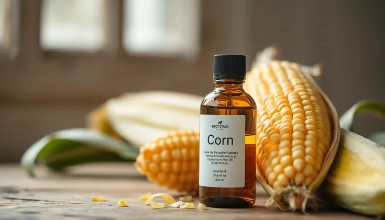 Corn oil, fixed (CAS 8001-30-7) — Sweet Base Note Fragrance Ingredient