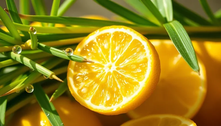 Lemongrass oil terpenes (CAS 72869-82-0) — Citrus Top Note Fragrance Ingredient